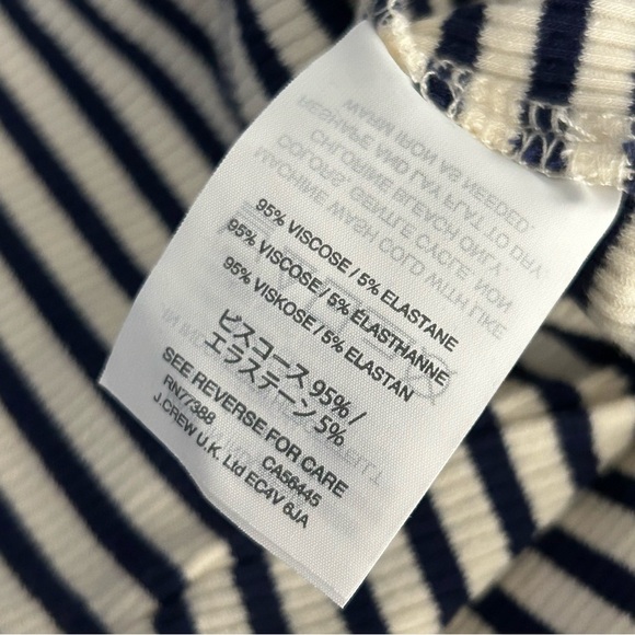 💕 Madewell Navy and White Striped dress S - Picture 10 of 12